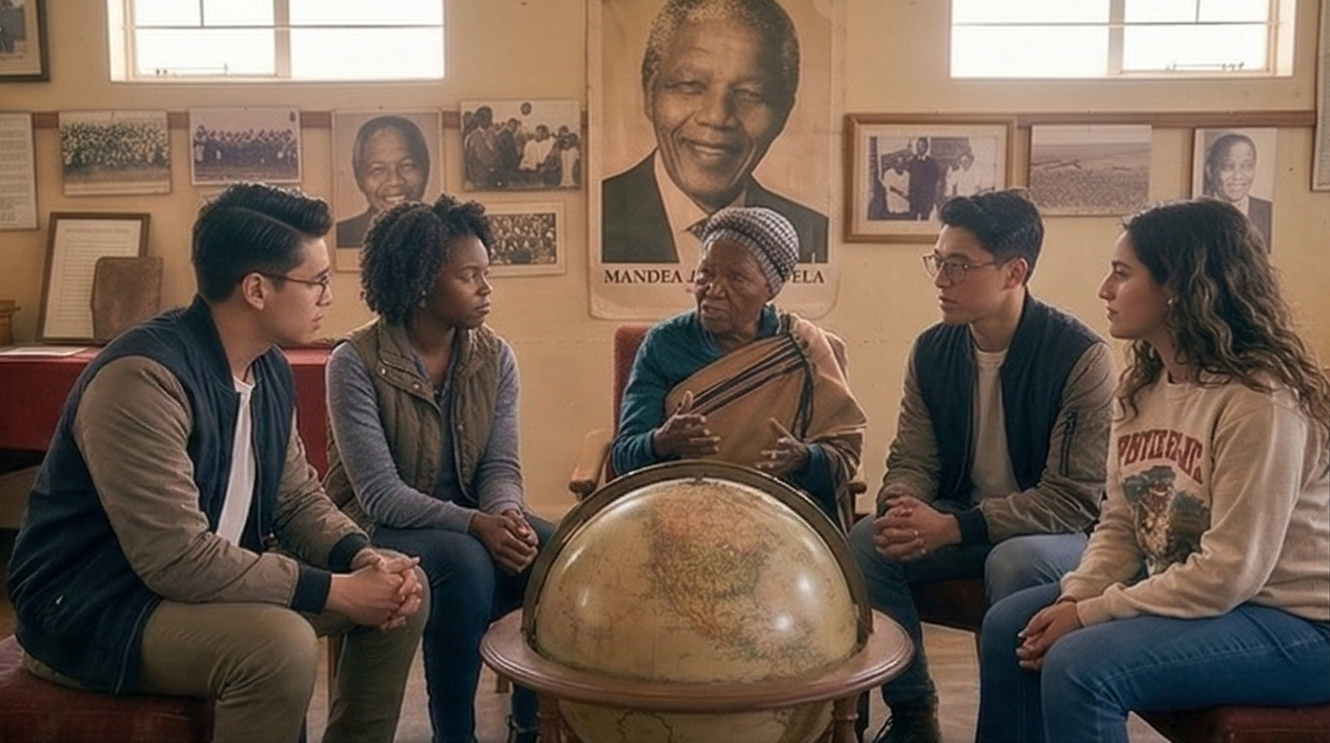 Mandela’s Courage, South Africa
                            class=